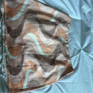 Princess Polly Peach and Cream Skirt